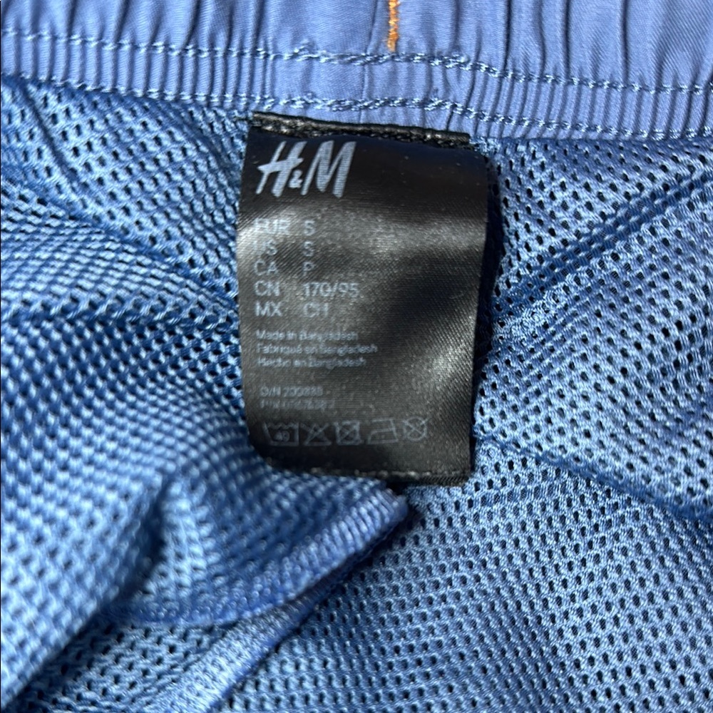 Blue Drawstring Shorts - Picture 4 of 4